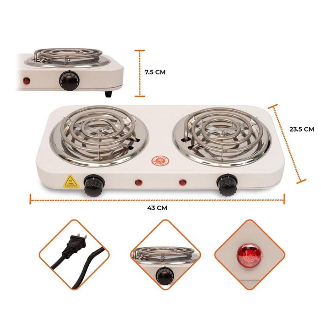 Electric 2-Plate Stove