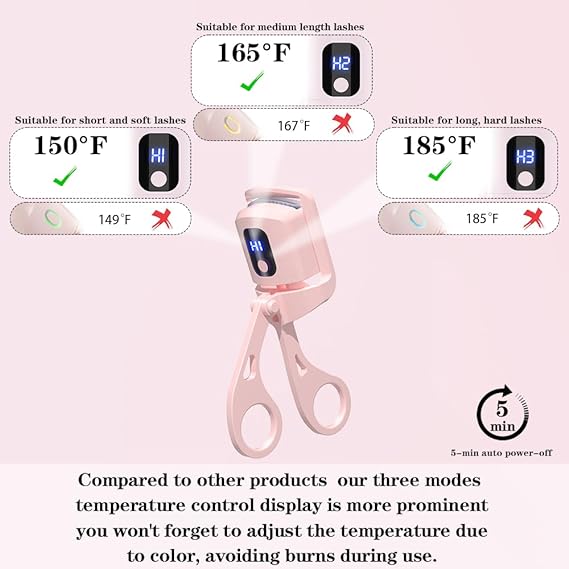 Rechargeable Eyelash Curler