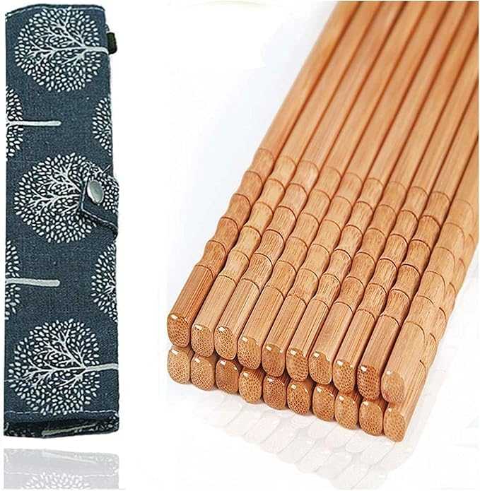 10 Pairs Reusable Chopsticks