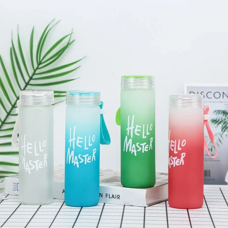 Hello Master water bottle